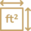 Sq. Ft. Developed Icon